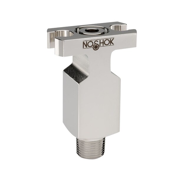 Short Stabilized Connector Pair, With Flange Adaptor, Stainless